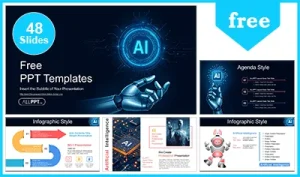 Artificial Intelligence Innovation PowerPoint Templates