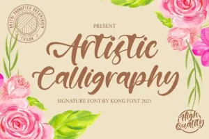 Artistic Script Font