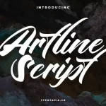Artline Fancy Script Font