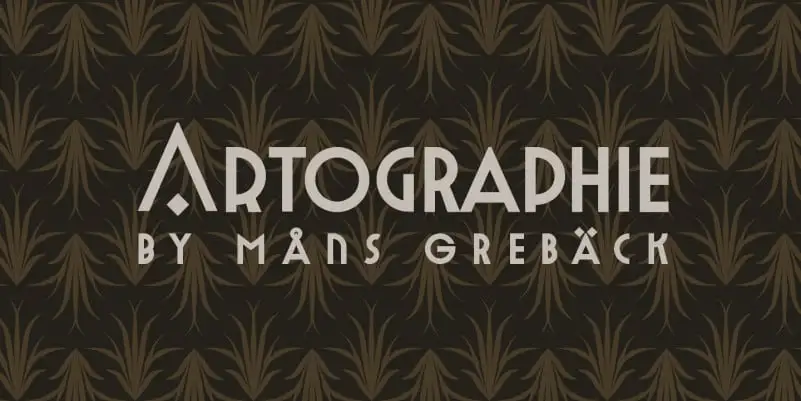 Artographie Display Font