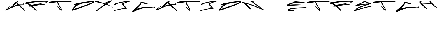 Artoxication - Stretch Font