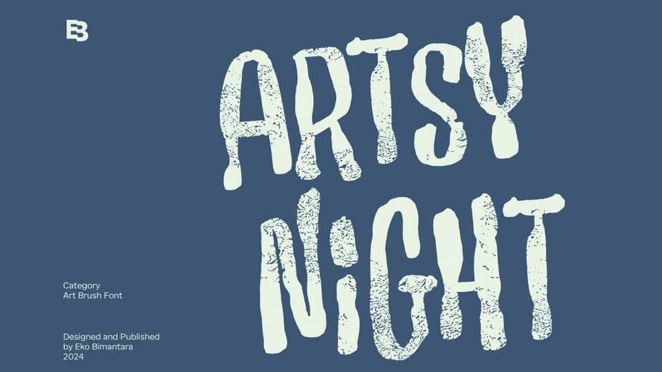 Artsy Night Font › Fontesk