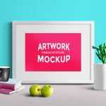 Artwork Presentation Scene Mockup