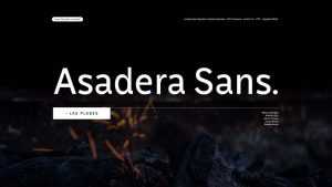 Asadera Sans Font › Fontesk