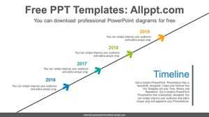 Ascending chevron PowerPoint Diagram Template