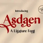 Asdaen Sans Serif Font