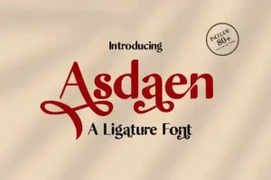 Asdaen Sans Serif Font