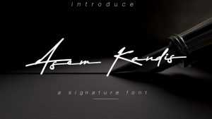Asem Kandis Script Font › Fontesk