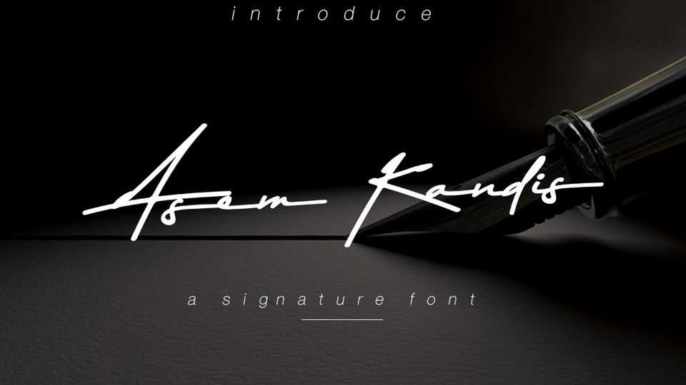 Asem Kandis Script Font › Fontesk