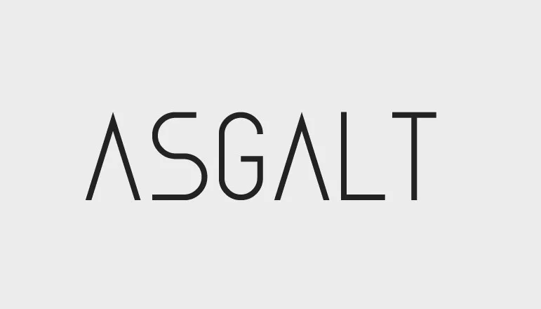 Asgalt Typeface