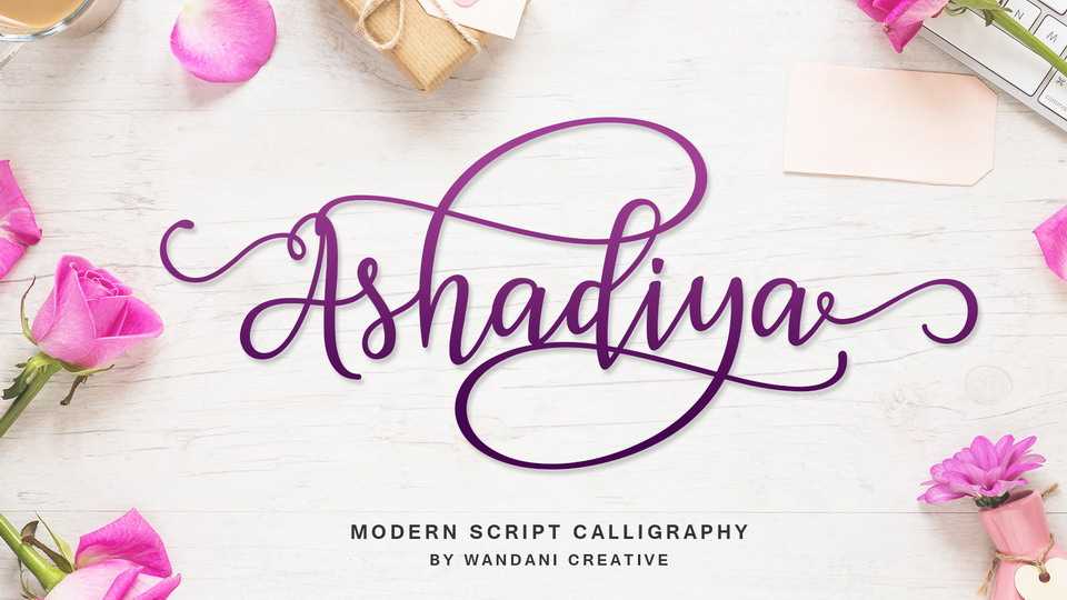 Ashadiya Font › Fontesk