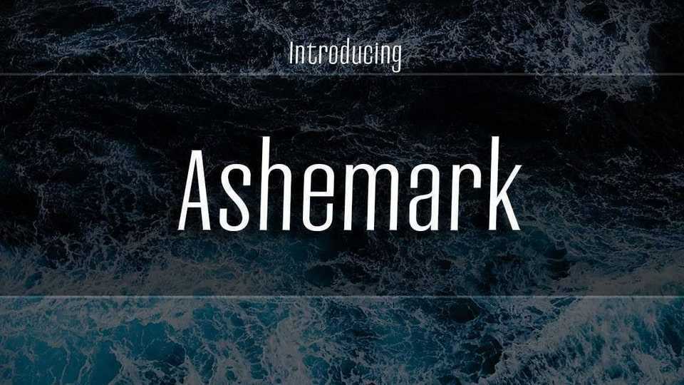 Ashemark Font › Fontesk