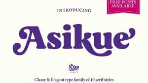 Asikue Font Family › Fontesk