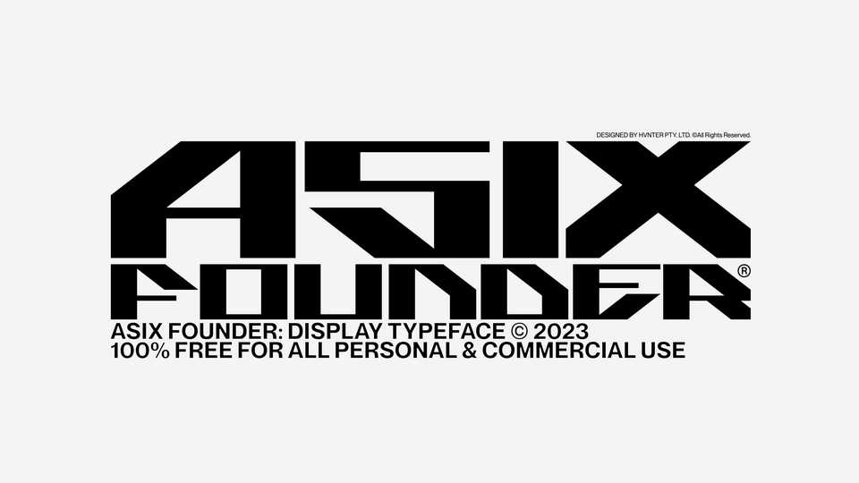 Asix Founder Font › Fontesk