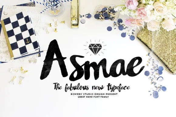 Asmae Handwritten Font