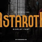 Astaroth Display Font