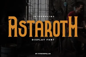Astaroth Display Font