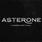 Asterone Sans Serif Font - Fonte Grátis Asterone Sans Serif Font