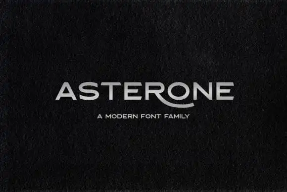 Asterone Sans Serif Font