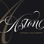 Aston Calligraphy Font