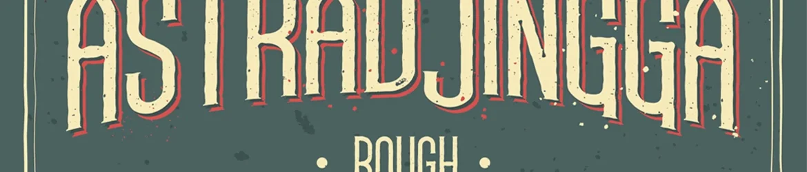 Astradjingga Rough Font