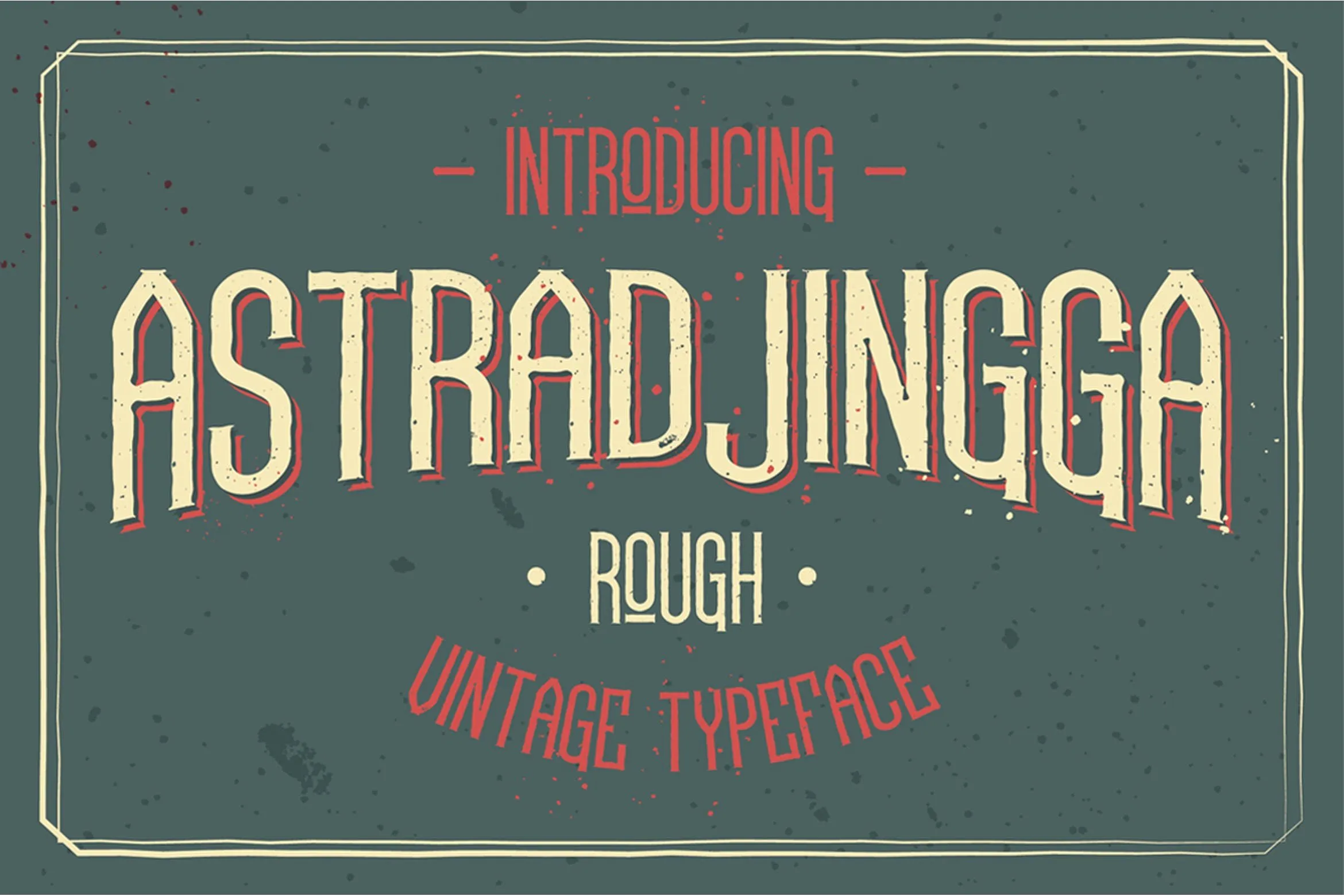 Astradjingga Rough Font