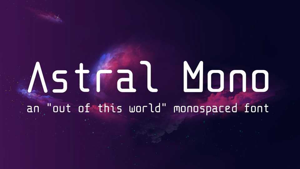 Astral Mono Font › Fontesk