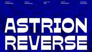 Astrion Reverse Font › Fontesk