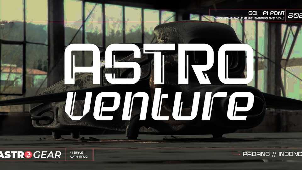 Astro Venture Font › Fontesk