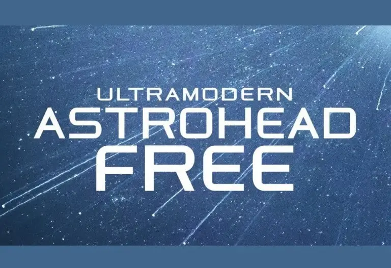 Astrohead Sans Serif Font