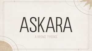 AT Askara Font › Fontesk