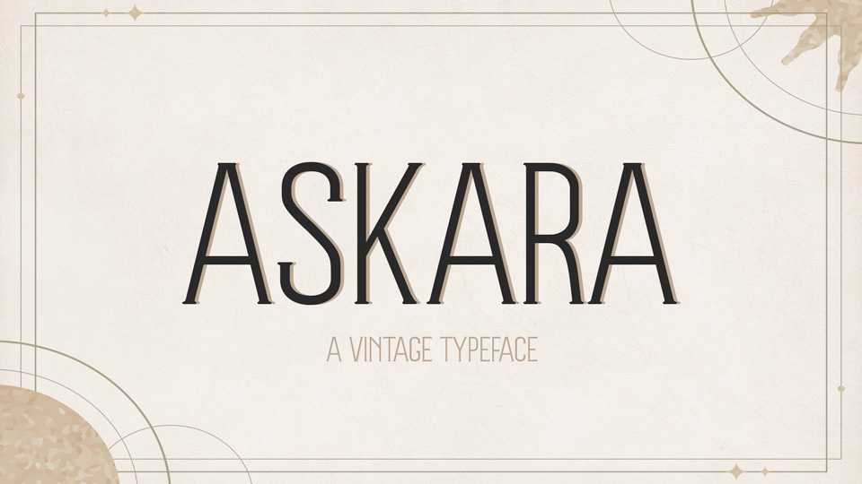 AT Askara Font › Fontesk