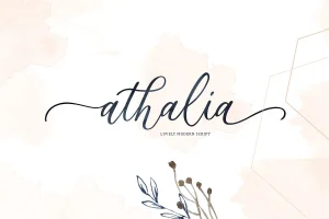 Athalia Script Font