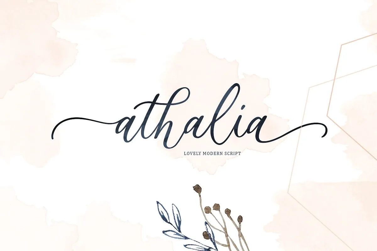 Athalia Script Font