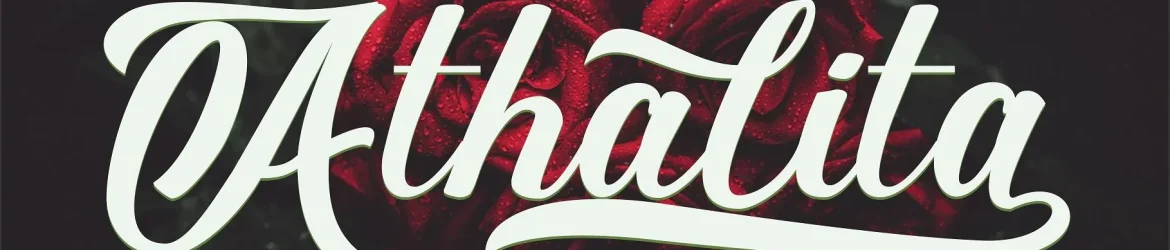 Athalita Brush Stylist Font