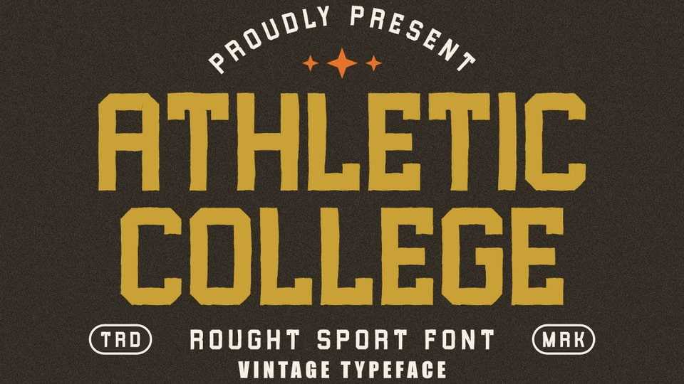 Athletic College Font › Fontesk