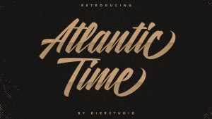 Atlantic Time Font › Fontesk