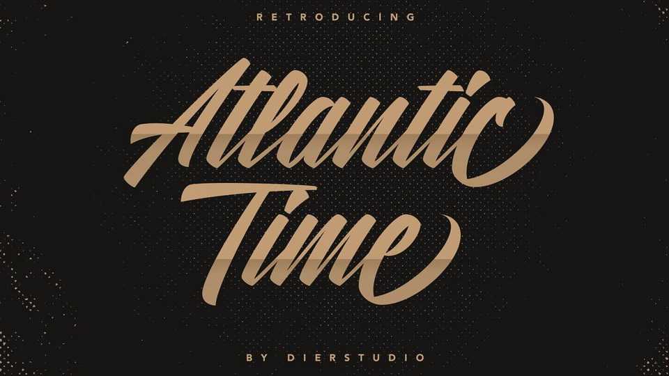 Atlantic Time Font › Fontesk