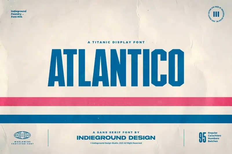 Atlantico Display Font