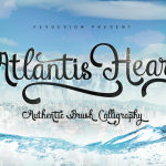 Atlantis Heart Font