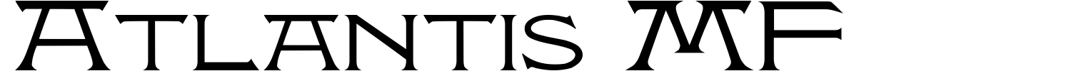 Atlantis MF Font