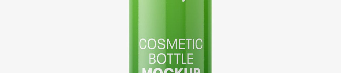 Atomizer bottle mockup / glossy Atomizer bottle mockup / glossy