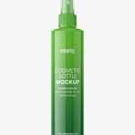 Atomizer bottle mockup / glossy