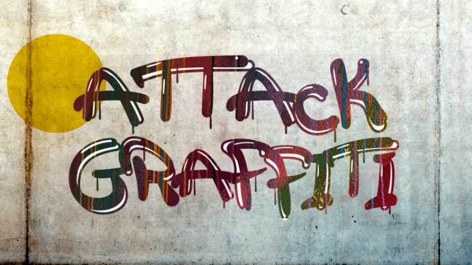 Attack Graffiti Font › Fontesk