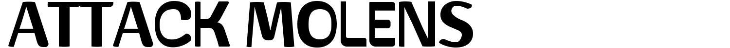 Attack Molens Font