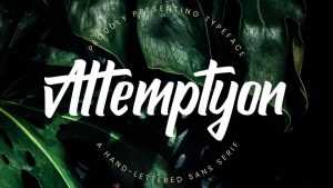 Attemptyon Script › Fontesk