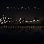 Attention Font
