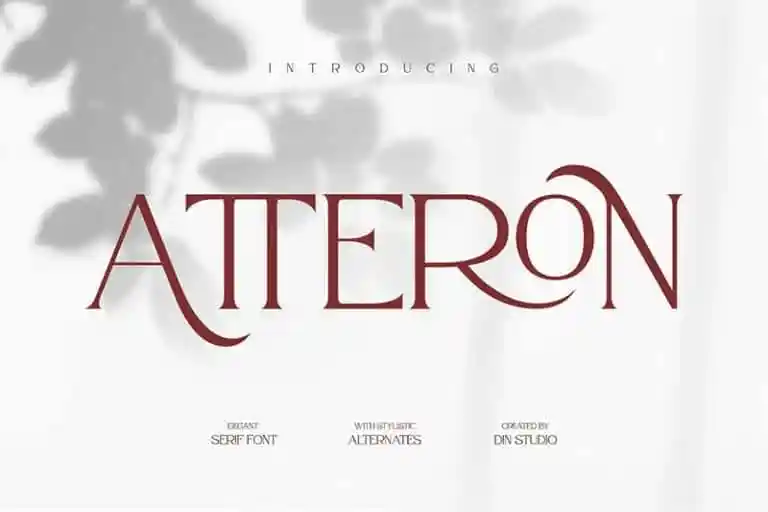 Atteron Serif Font