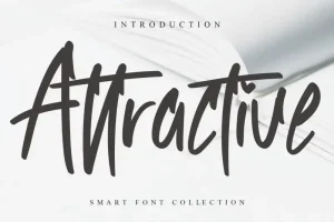 Attractive Brush Font