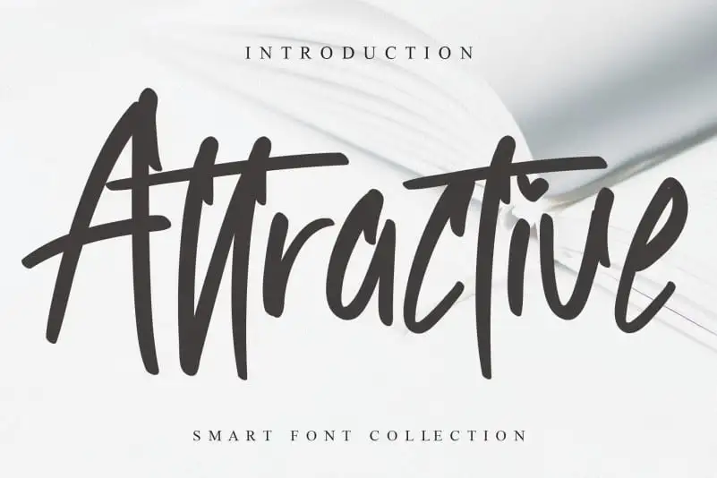 Attractive Brush Font